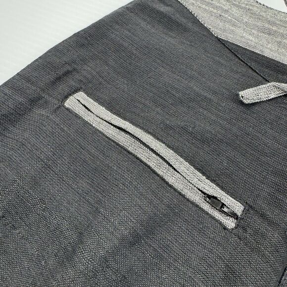 Women’s Boho Wrap Pants L/XL Open Trousers Cotton Wide Leg Hippie Festival Nepal - Picture 8 of 9